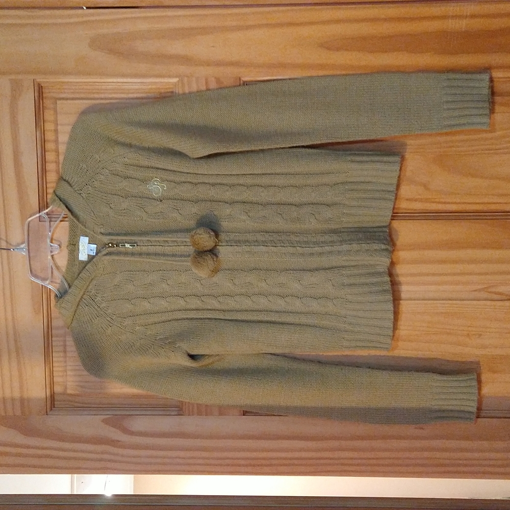 Vintage South Pole Zip up Sweater with hood